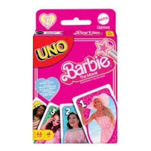 Mattel Barbie UNO Card Game Pink